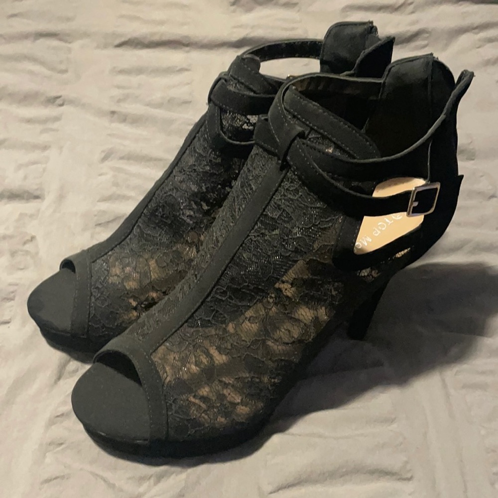 Black Lacey heels